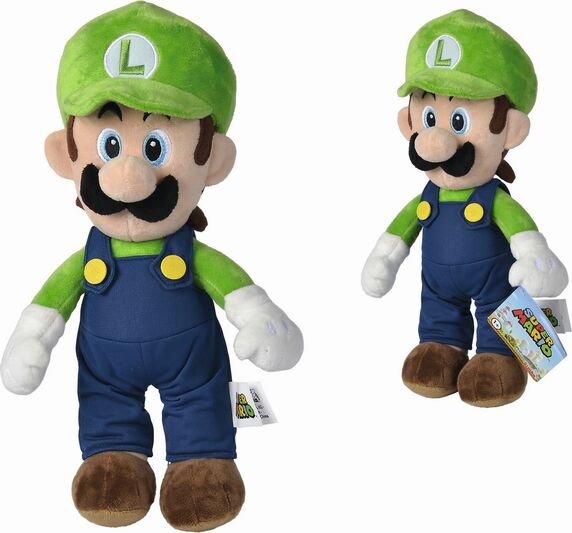 Peluche Super Mario Luigi, 30 cm - Piccoli giocattoli di peluche