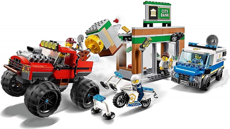 Lego City 60245 Pljacka S Cudovisnim Kamionom Policija Rajzaigracke Hr