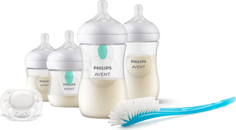 Set di avvio neonato Philips AVENT Natural Response con valvola AirFree -  Biberon