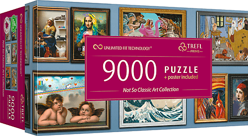 Trefl Puzzle 9000 UFT - Arte folle - Puzzle 9000d