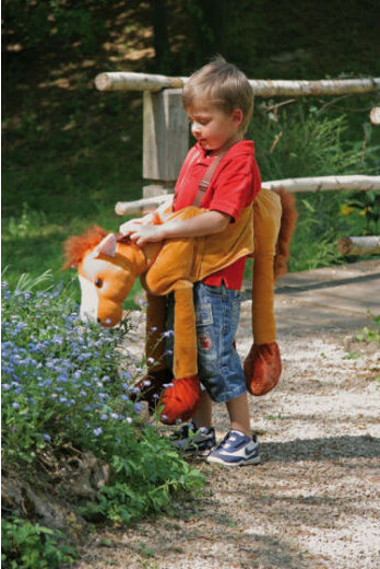 BETZOLD Costume da cavallo per bambini Colore: marrone chiaro - Costume per  ragazze