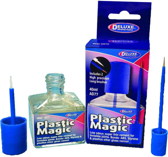 Plastic Magic Colla incolore per plastica 40ml - Per materiale in schiuma