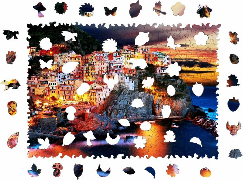 Hit Puzzle di legno 501 - Farfalle arcobaleno - Puzzle di legno
