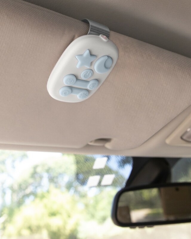 SKIP HOP Specchietto retrovisore auto con luci e suoni Silver Lining Cloud  - Specchietti retrovisori per bambini