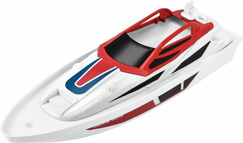 Dickie Toys 27MHz Wasser RC Boot Rennboot Racing boat 2 km/h 6+ Jahre 34cm 