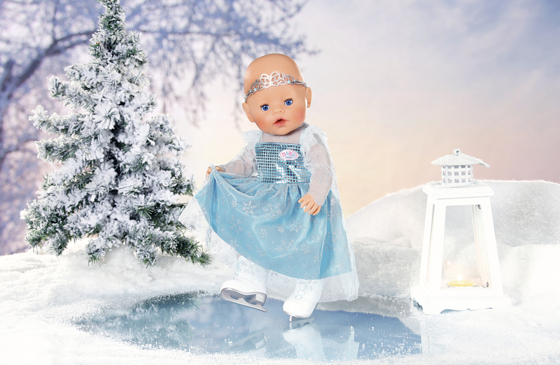 BABY born Eisprinzessin Set Puppenkleidung blaues Pupp Zapf Creation® 832257 