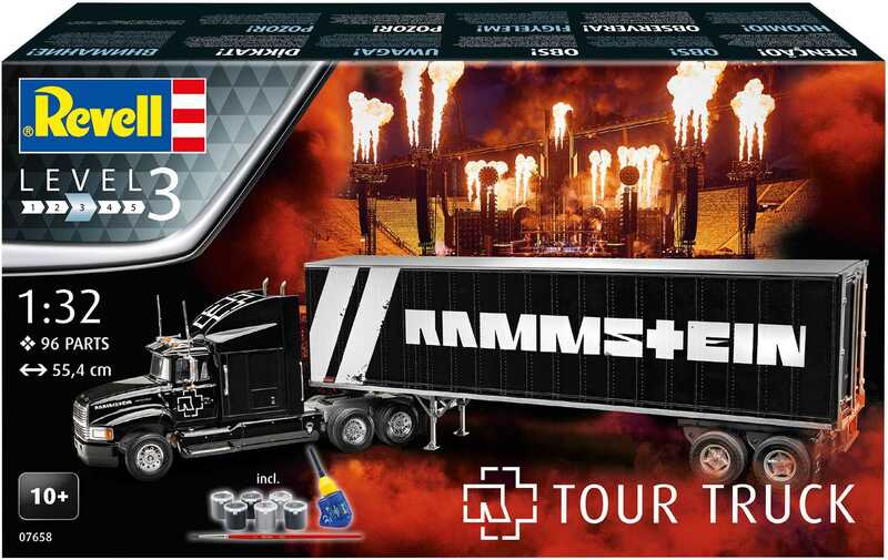 Geschenk-Set Truck 07658 - Rammstein Tour Truck (1:32) - GiftSet