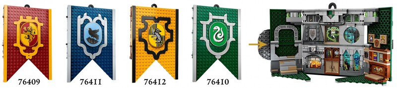 LEGO® Harry Potter™ 76410 Bandiera Serpeverde - Harry Potter