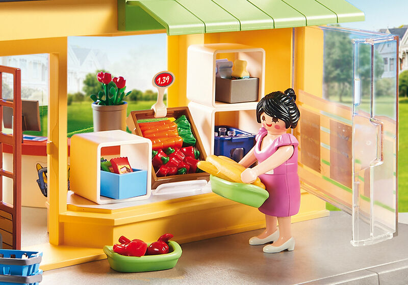 Playmobil Supermarkt verschiedenes Zubehör Citylife 