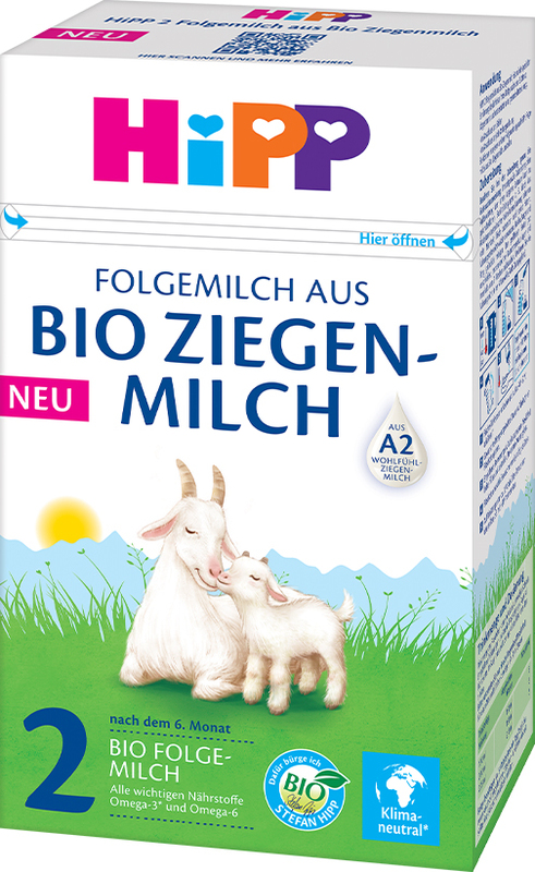 HiPP 2 BIO Latte di capra della fine del 6° mese 400 g - Latte per  l'allattamento