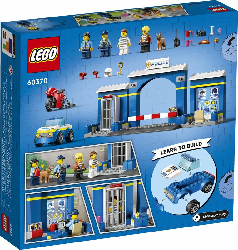 LEGO® City 60370 Verfolgungsjagd auf der Polizeiwache - LEGO® City