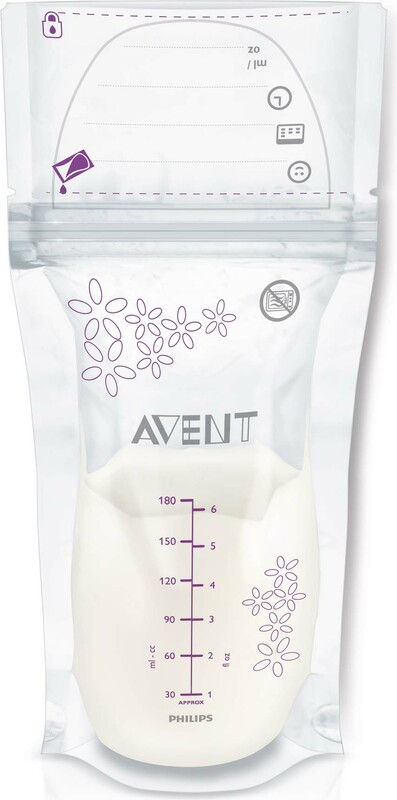 Sacchetti per latte materno Avent 180 ml 25 pz - Contenitori per conservare  il latte materno
