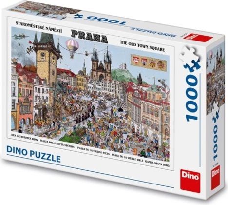 Puzzle Piazza della Città Vecchia 1000 pezzi - Puzzle 1000d