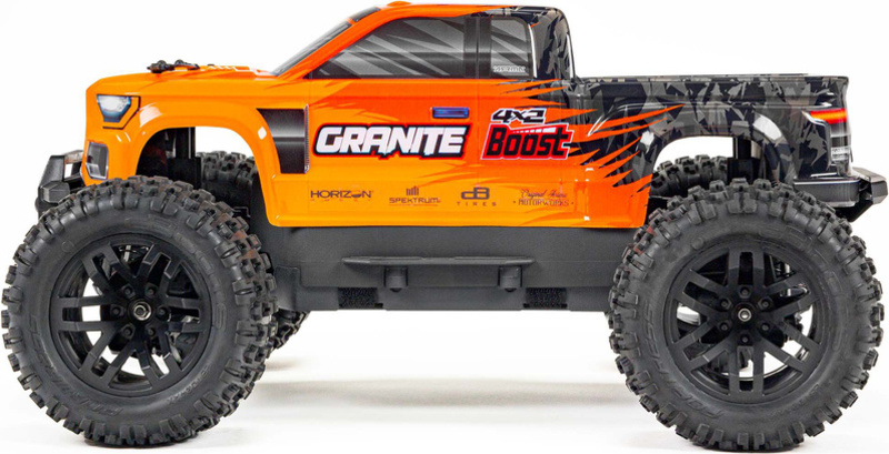 Arrma Granite 4x2 Boost Mega 1:10 RTR Basic oranžová - Monster Trucky