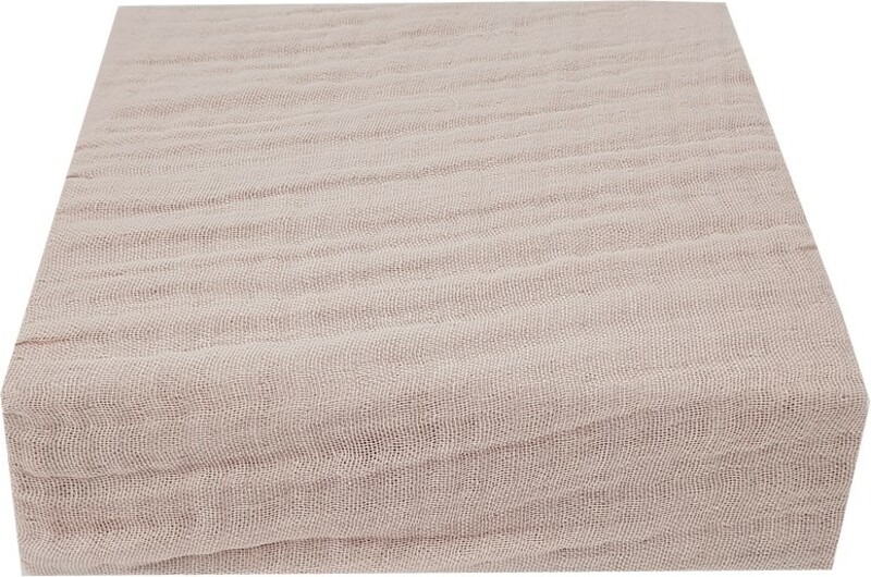 EKO Telo impermeabile con jersey di gomma rosa 120x60 cm