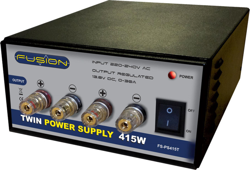 Fusion stabilisiertes Netzteil 415W 230V / 13,8V 30A - Netzwerkressourcen