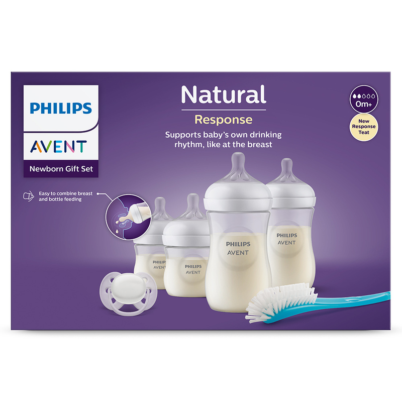 Set iniziale per neonati Philips AVENT Natural Response - Biberon