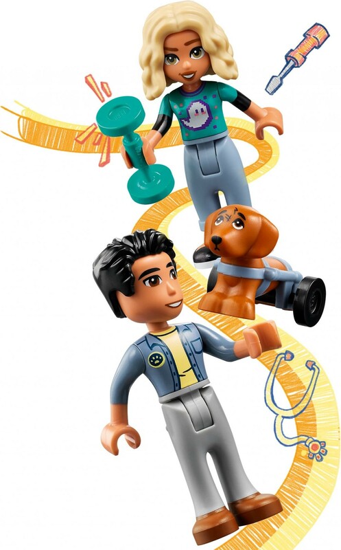 41741 Friends LEGO® LEGO® Friends Hunderettungswagen -