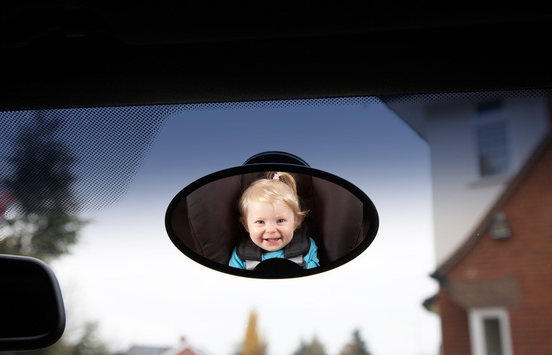CLIPPSAFE Autospiegel Sichtspiegel - Kinderrückspiegel
