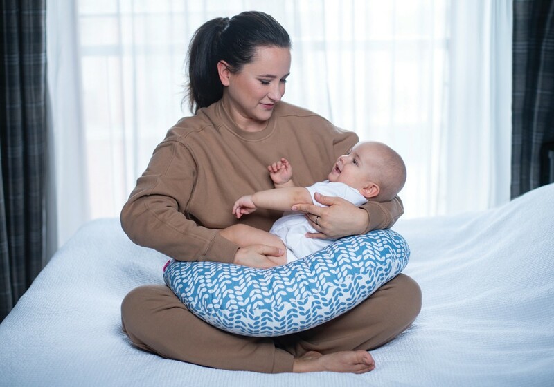 Fodera per cuscino per allattamento a forma di U per neonati fodera per  cuscino per allattamento per maternità per neonato fodera per cuscino in  vita per allattamento in cotone per neonati 