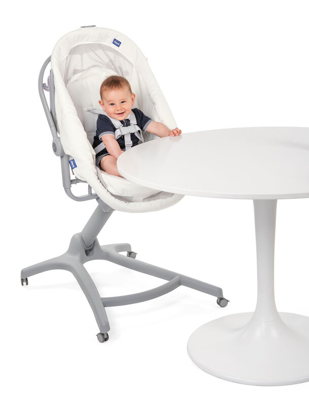 Lettino/lettino/sedia Chicco Baby Hug 4 in 1 - Stone - Sedie da pranzo per  bambini