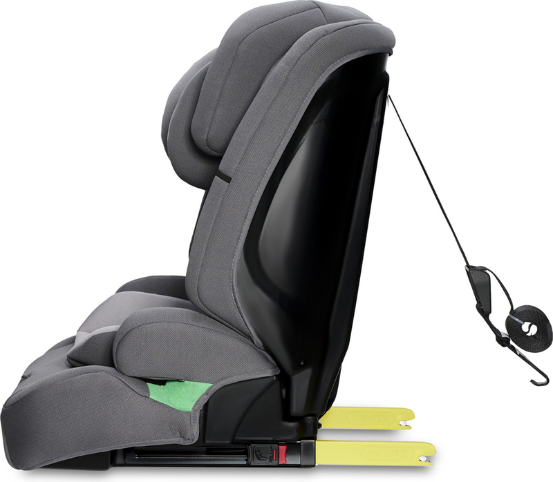 KINDERKRAFT Autositz Safety Fix 2 i-Size grau (76-150 cm) - Autokindersitze  I - SIZE