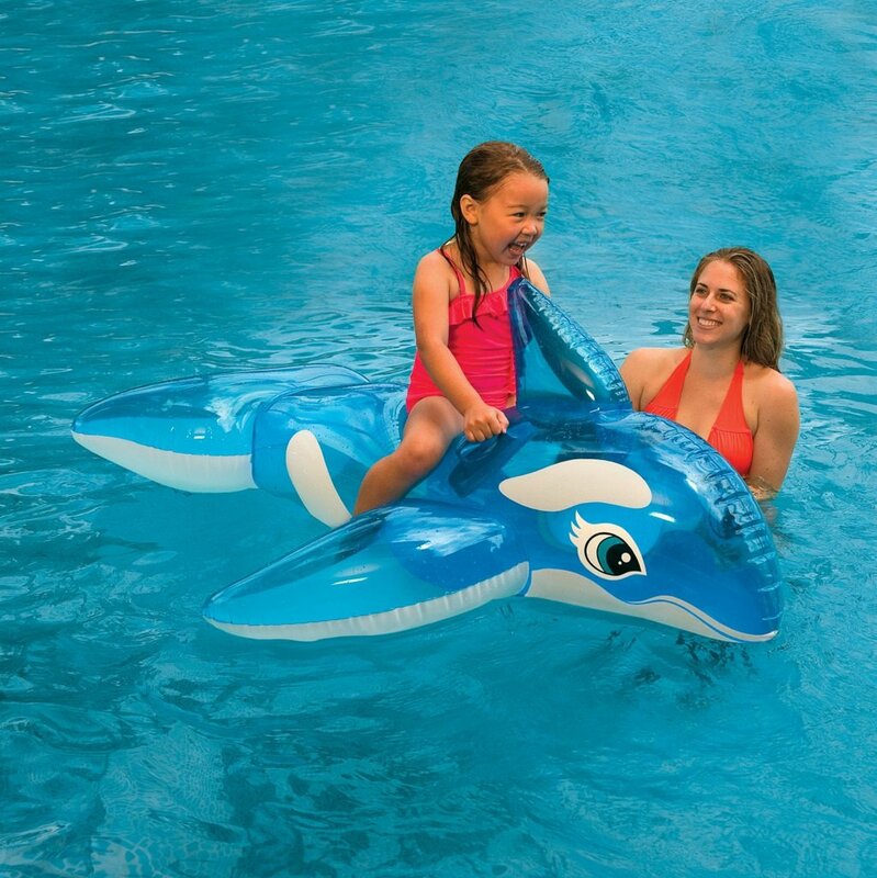 Rotex Delfino cavalcabile gonfiabile Intex 58535 giochi banbini piscina mare 