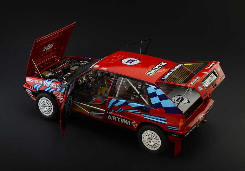 Kit modello auto 4712 - Lancia Delta HF Integrale Sanremo 1989 (1:12) -  Macchine