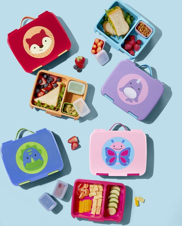 SKIP HOP Zoo Lunch box Bento Butterfly 3 anni+ - Contenitori e vaschette  per bambini