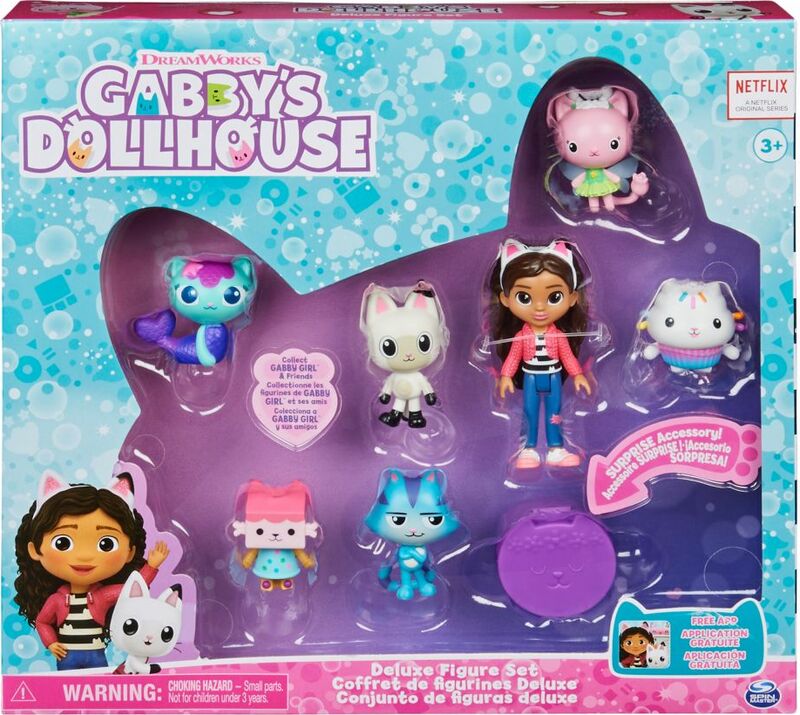 Confezione multipla di personaggi della casa delle bambole di Gabby - Set  da gioco