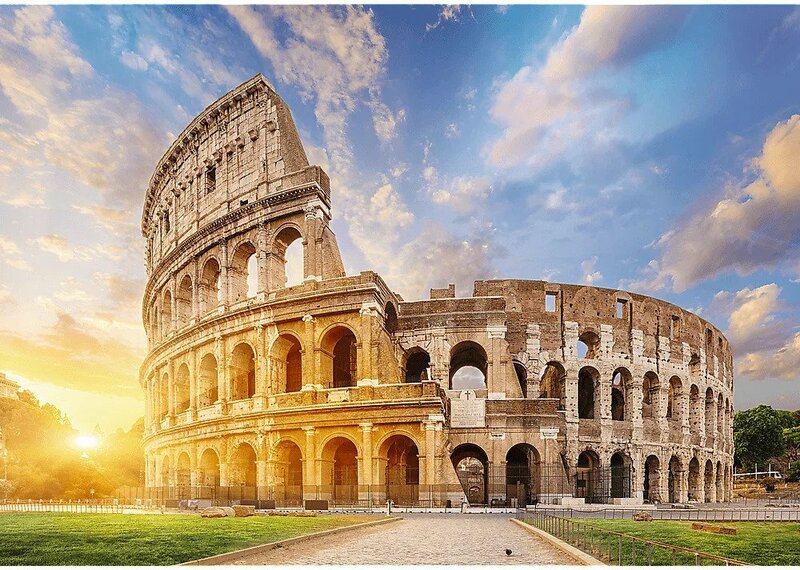 rupture Manufacturing Unconscious Trefl Prime puzzle 1000 UFT - Apus romantic: Colosseum din Roma, Italia -  Puzzle 1000 buc | RaiJucării.ro