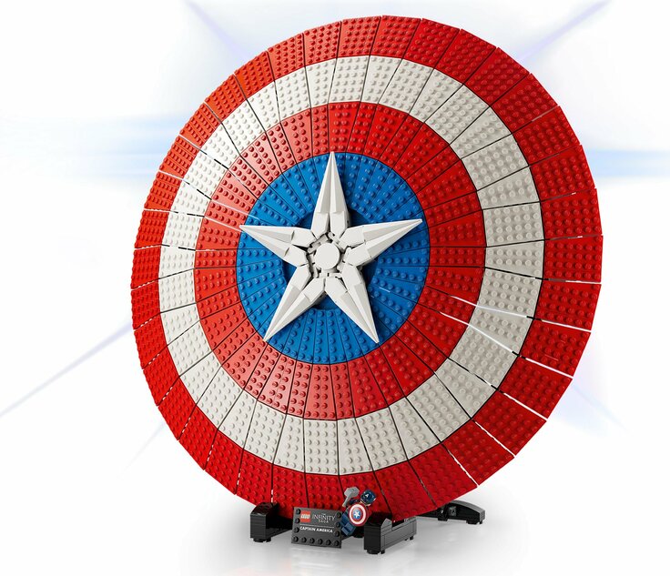Lo Scudo di Capitan America LEGO® Marvel 76262 - LEGO® Marvel