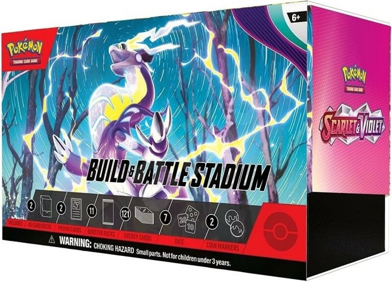 Pokemon TCG: Scarlet & Violet Elite Build & Battle Stadium Box - Pokémon