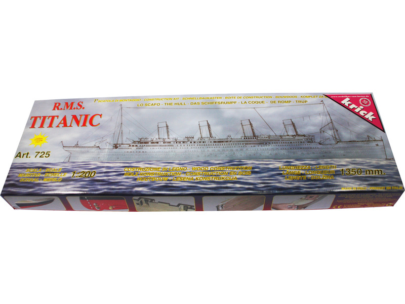 Mantova Modello Titanic 1:200 set n.1 kit - Per professionisti