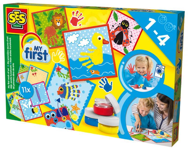 Gioco creativo SES Creative My First- Kit con argilla e arnesi, i