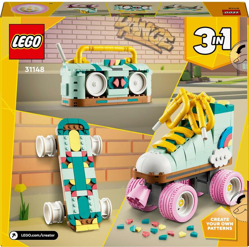 LEGO® Creator 3 in 1 31148 Pattini a rotelle retrò - LEGO® Creator
