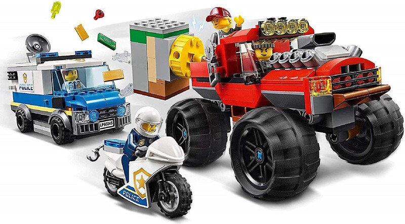 Lego City 60245 Pljacka S Cudovisnim Kamionom Policija Rajzaigracke Hr