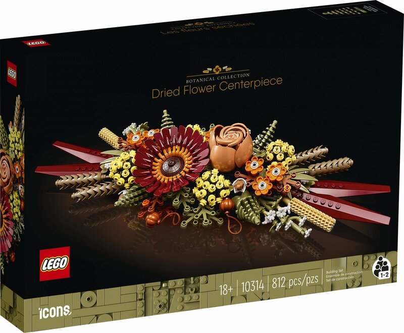 LEGO® Icons 10314 Decorazione di fiori secchi - LEGO® Ideas