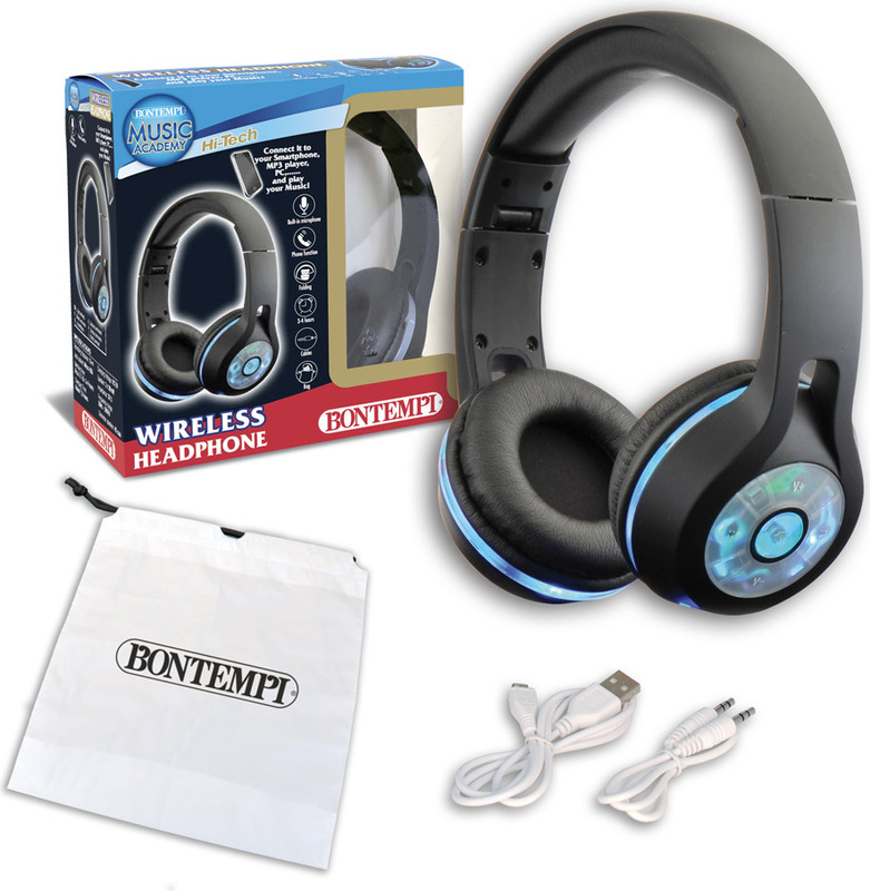 Bontempi headset bluetooth mit hellschwarzem unisex bluetooth 