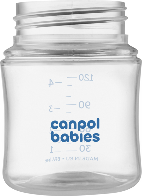 CANPOL BABIES Set biberon per conservare il latte materno 3x120ml - Biberon