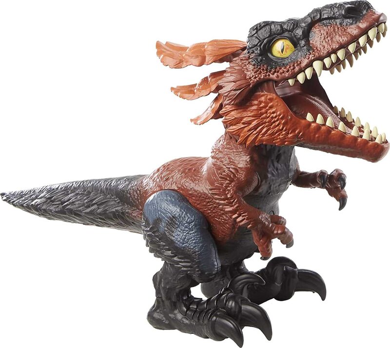 Mattel Jurassic World Fiery dinosauro con suoni realistici - Mondo dei  Dinosauri