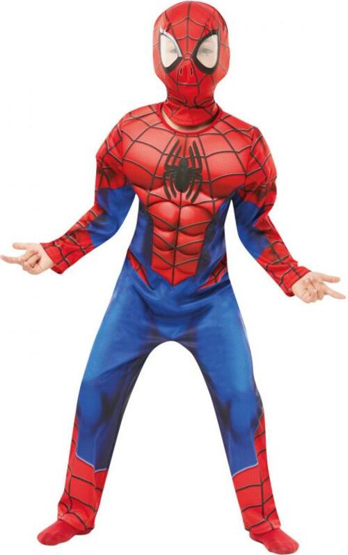Costume di carnevale Spiderman Deluxe - taglia M - Costume per ragazzi
