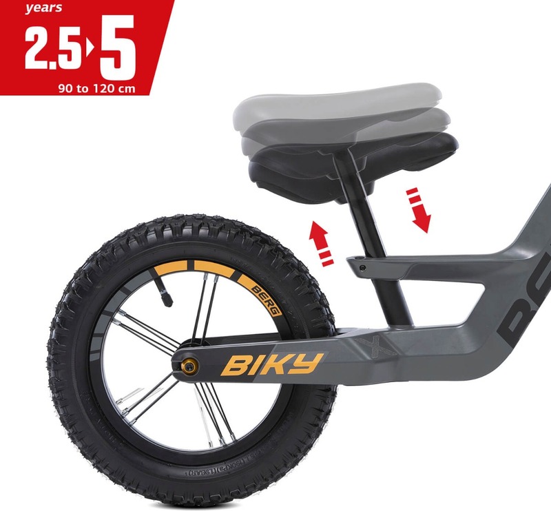 Bici Con Doppi Freni Bici Con Ruote Allenamento Biggittig Bici Bambini 14 Pollici - Regolabile, Con Ruote Di Supporto E Parafanghi Prima Bici Equilibrio Bici Prima Infanzia