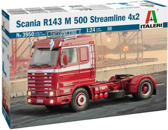 Kit modello di camion 3950 - Scania R143 M500 Streamline 4x2 (1:24) -  Camion