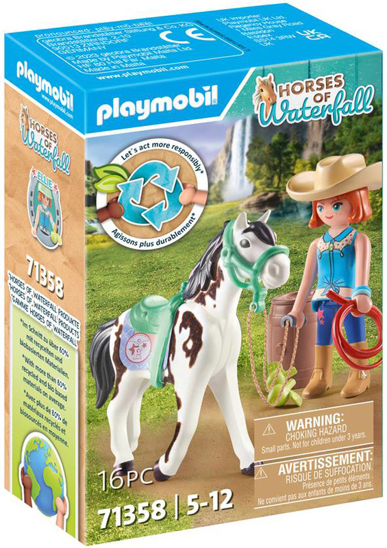 Playmobil Horses of Waterfall Ellie y Sawdust