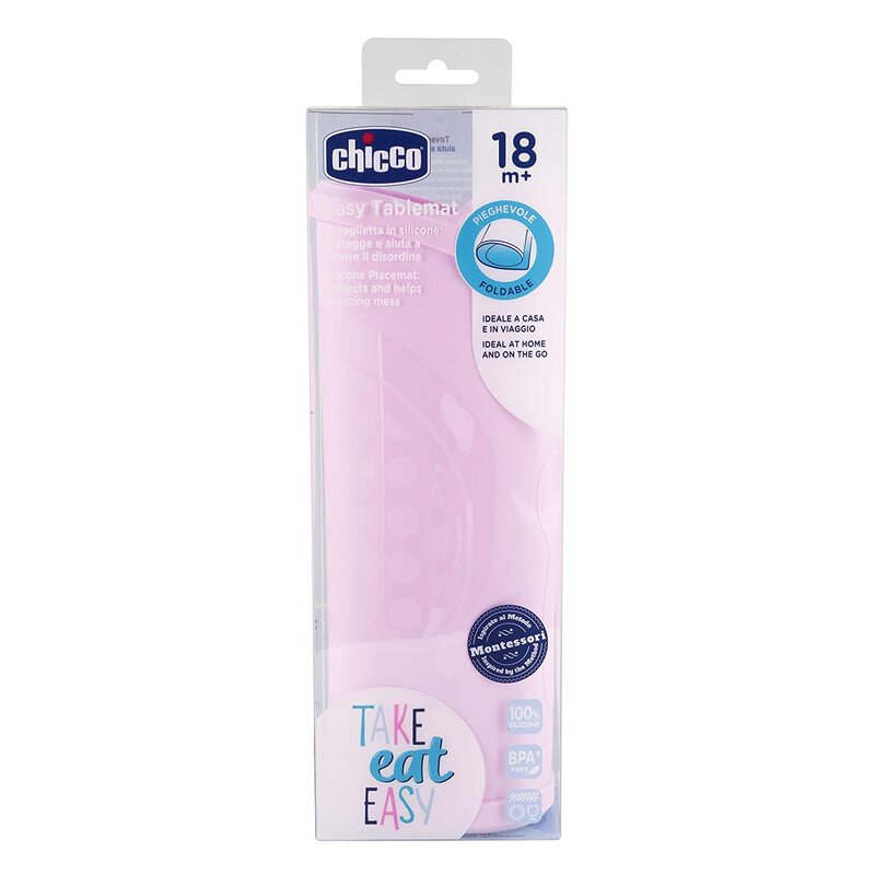 CHICCO Tovaglietta in silicone rosa 18 m + - Altro