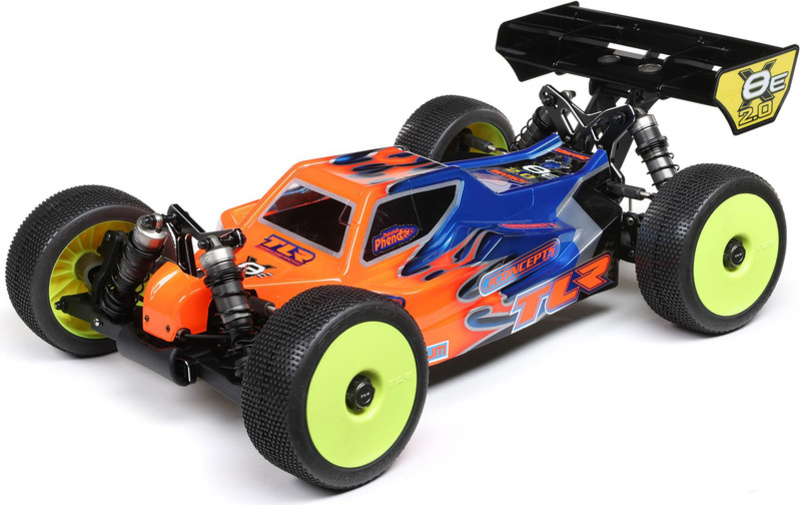 TLR 8ight-X/E 2.0 Combo Nitro/Elektro Buggy 1:8 4WD Race Kit