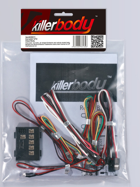 KillerBody LED Licht Set mit 2x5mm Rote LED (KB48462)