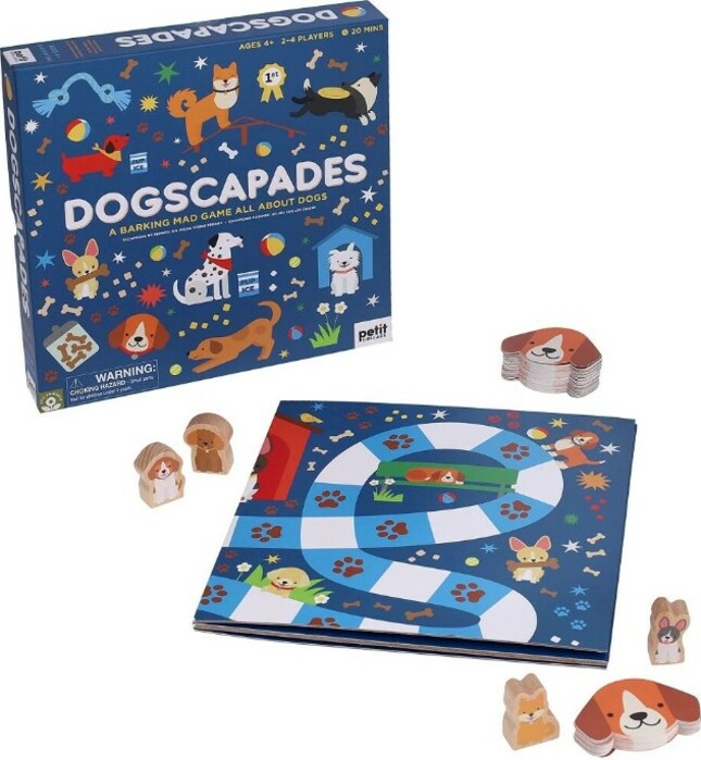 Petit Collage Gioco da tavolo sui cani - Giochi per bambini