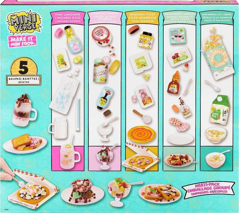 Mga's miniverse-mini food diner serie 2 – gioco di resina in una palla a  sorpresa - scopri